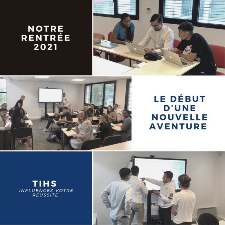 La première rentrée bachelor 2021 pour TIHS et ses étudiants. – TIHS Business School