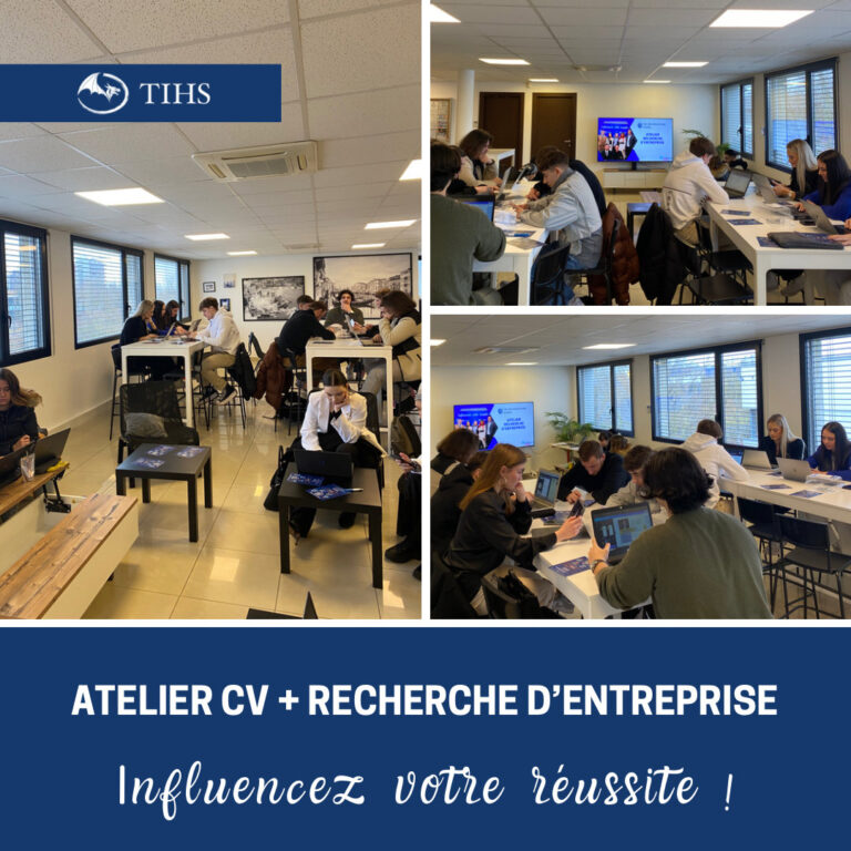 Atelier de création de CV et de Recherche d’entreprises chez TIHS – TIHS Business School