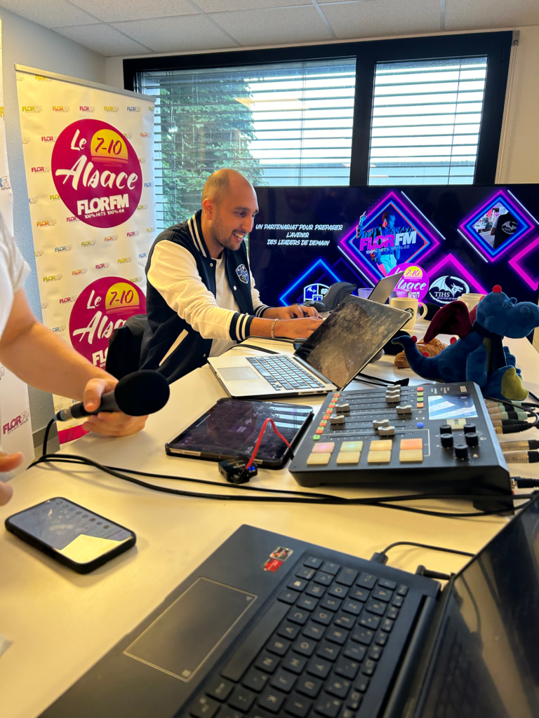 Retour sur le Morning Live avec Flor FM au Campus de Mulhouse – TIHS Business School