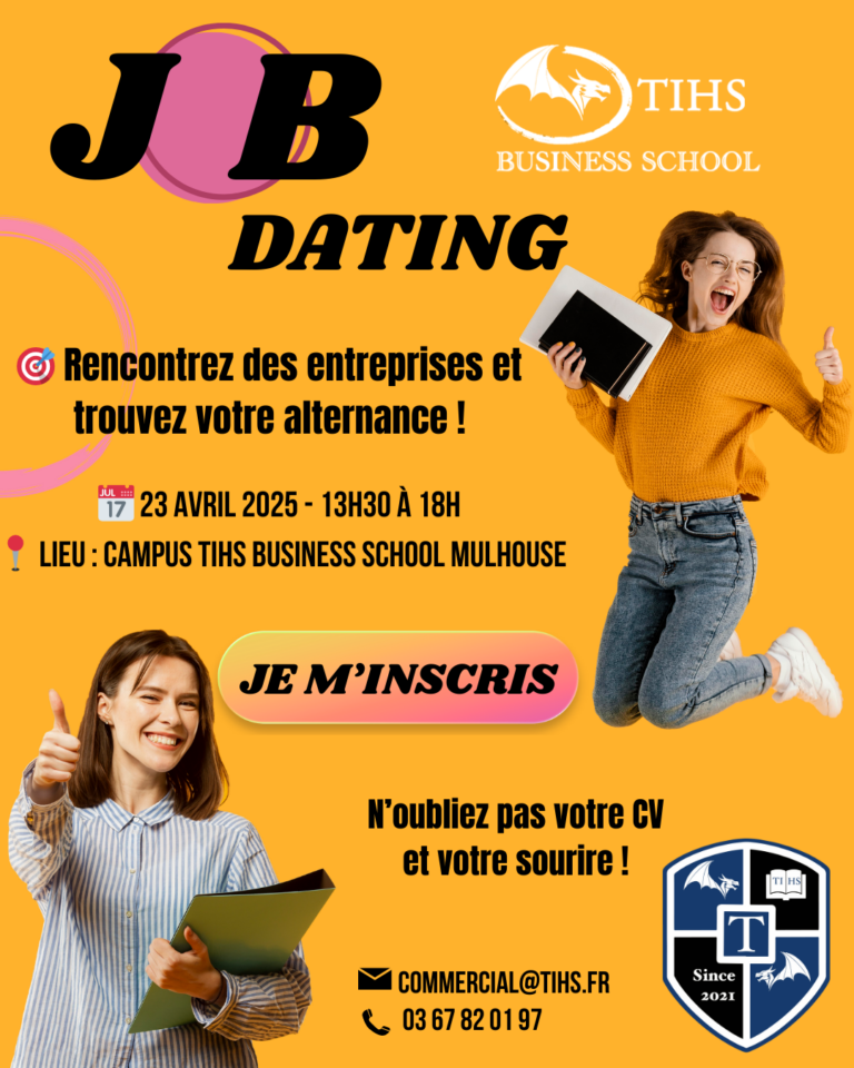 Job Dating Alternance à Mulhouse – Trouvez votre future entreprise ! – TIHS Business School